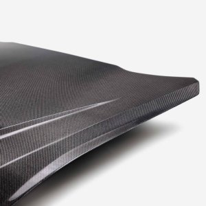Ford Mustang Hood - Anderson Composites - Type-GTD Double Sided Carbon Fiber - 2024+
